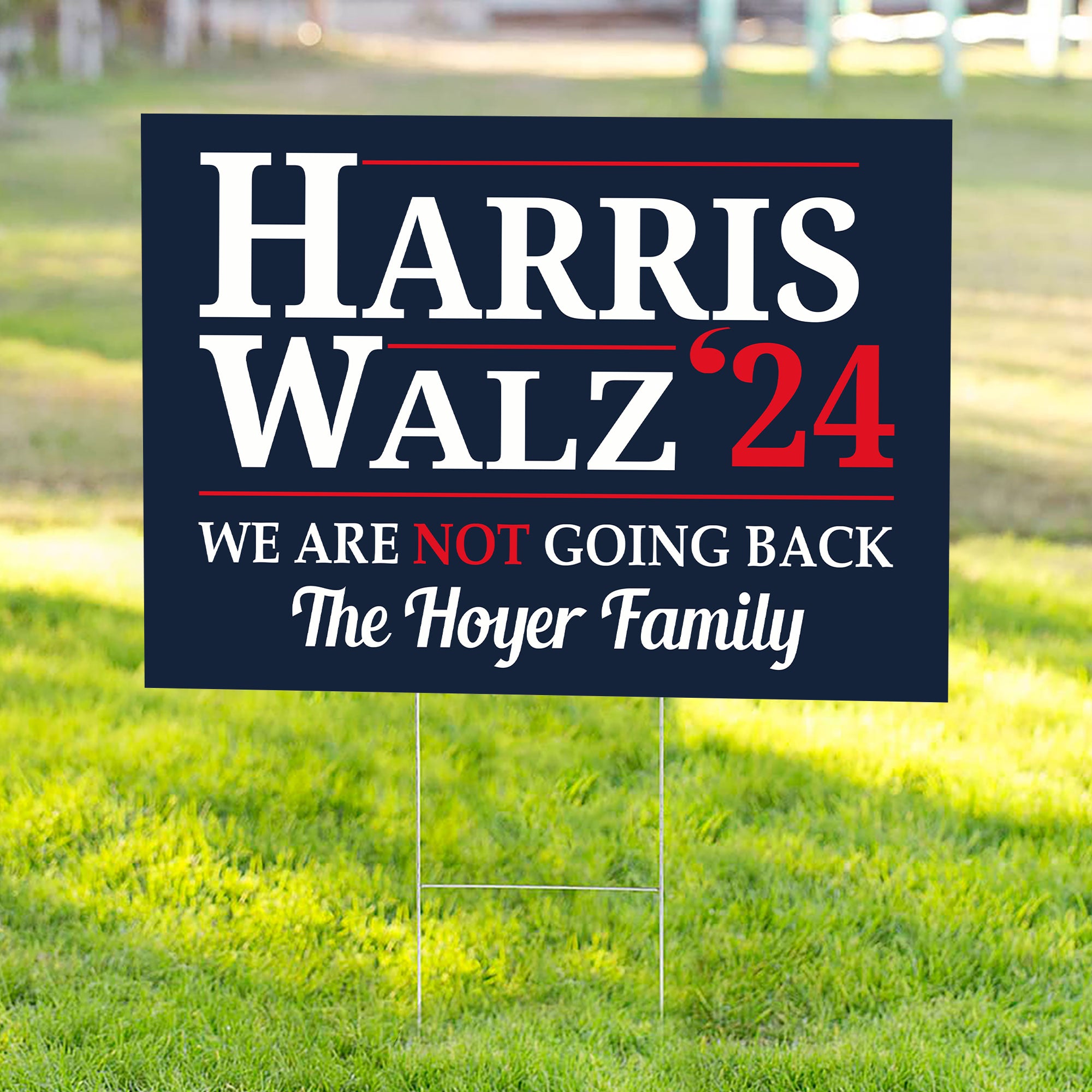 Harris Walz 2024 Harris Lawn President Election Yard Sign HO82 65008