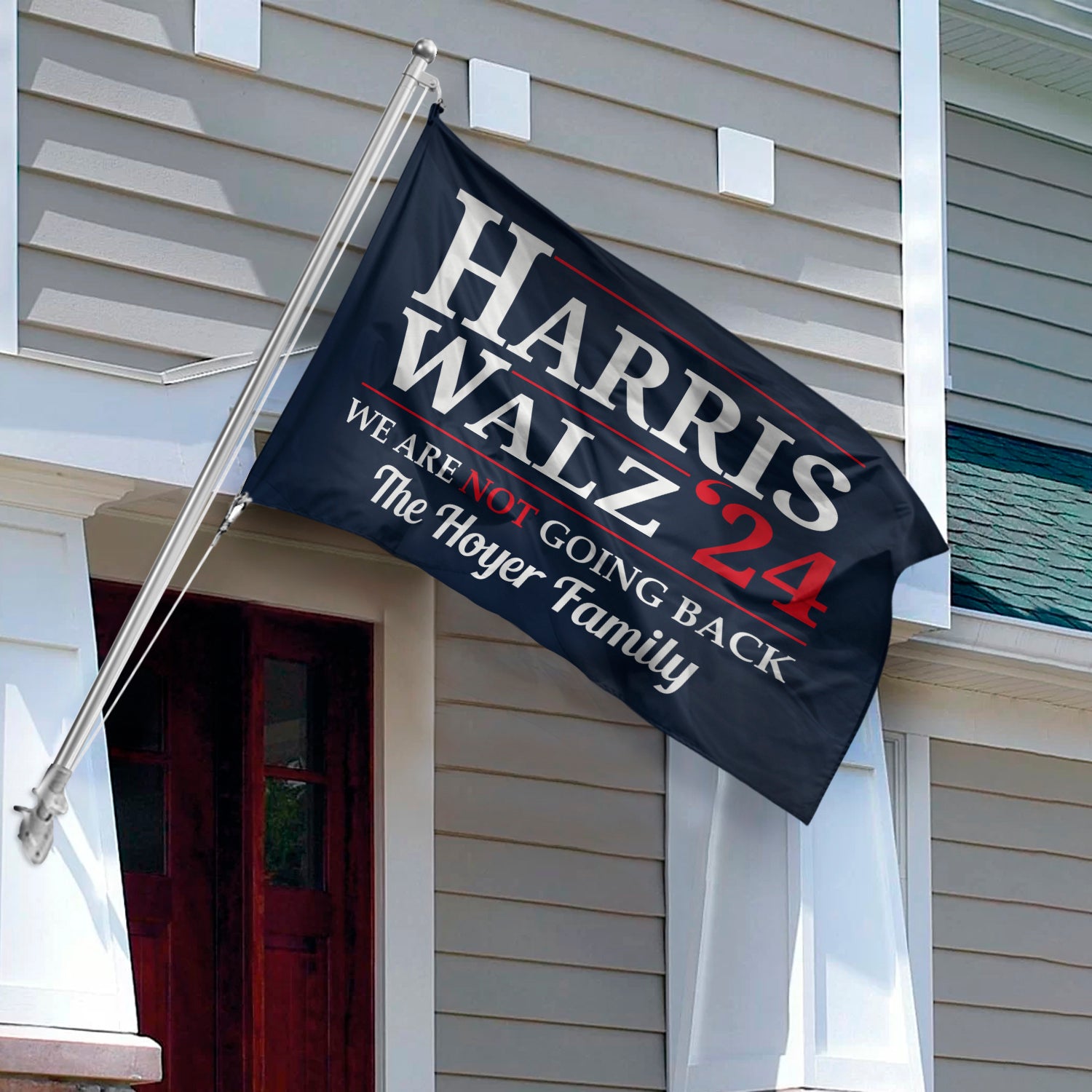 Harris Walz 2024 Kamala Harris Lawn House Flag HO82 65016