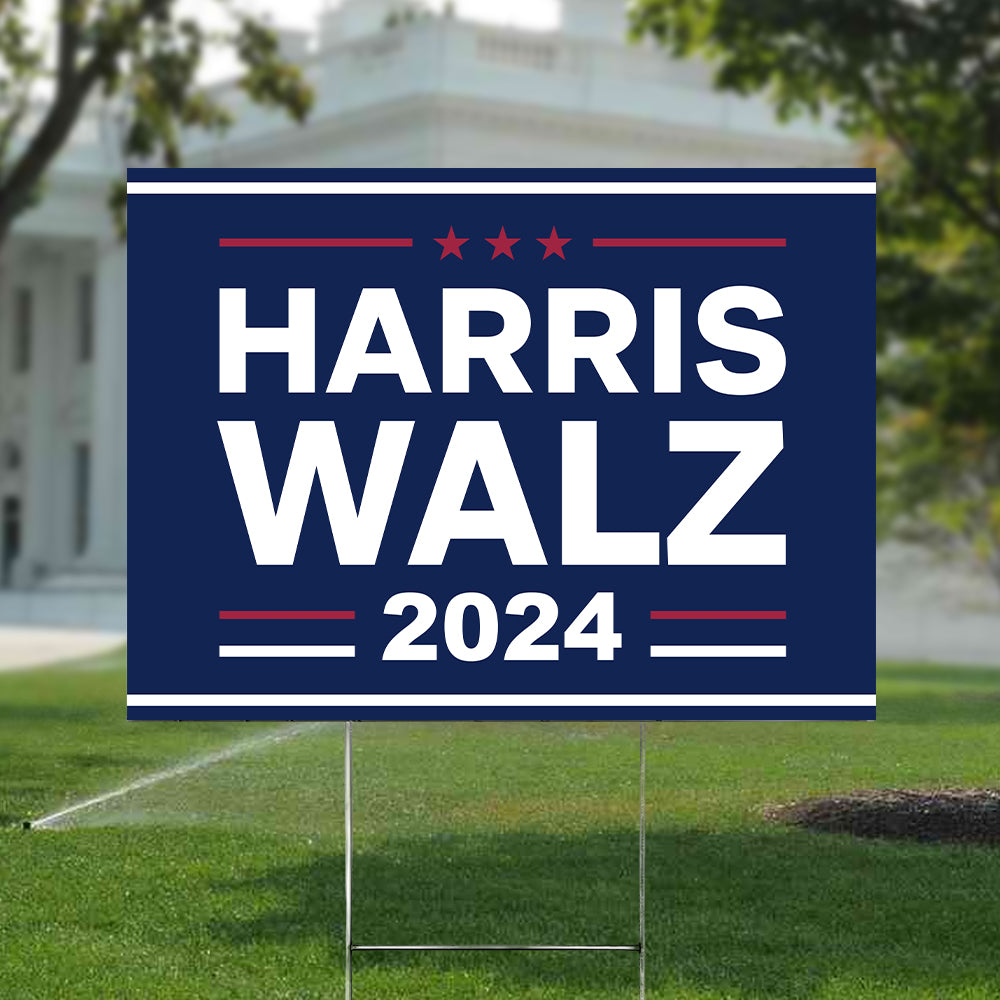 Harris Walz 2024 Political Yard Sign HO82 65032