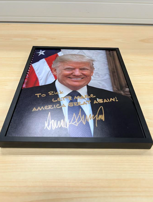 President Donald Trump Photo Airframe TH10 63579