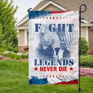 Donald Trump Fi**t Legends Never D** Garden Flag HO82 63106