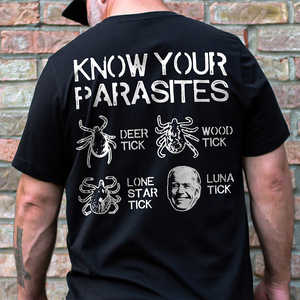 Know Your Parasites Trump Back Shirt N369 62665