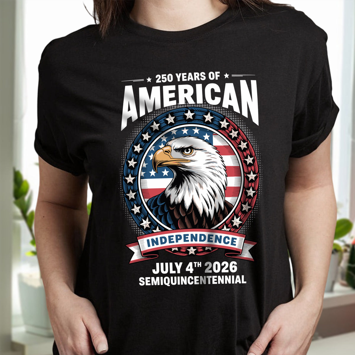 250 Years of America Anniversary Independence Day 2026 Dark Shirt CH07 896698