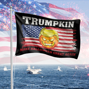 Trumpkin Make Halloween Great Again Banner Flag HA75 63430