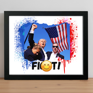 Donald Trump Fi**t For America Picture Frame TH10 63425