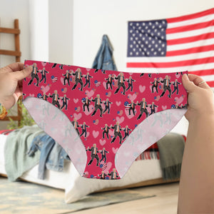 Trump Dancing Trump Valentine's Day Gift Underwear For Women HA75 64248