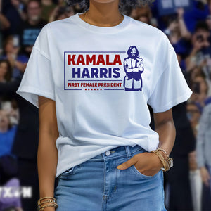 Kamala Harris First Female President Bright Shirt HO82 65068