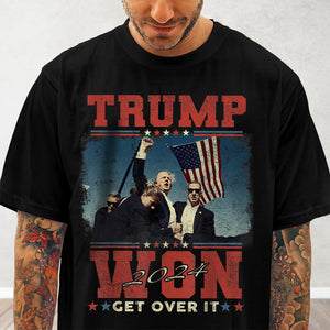 Trump Won President 2024 Dark Shirt HO82 65178