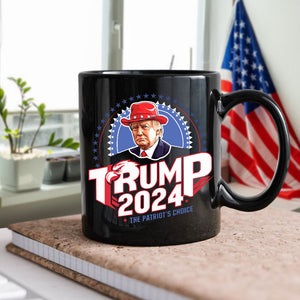 Donald Trump 2024 Make America Great Again Black Mug HO82 63386