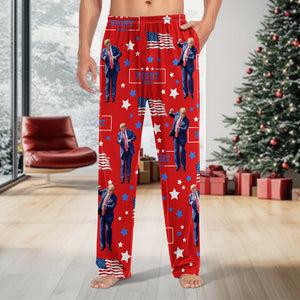 Custom Trump Dancing Christmas Sweatpants HO82 65456