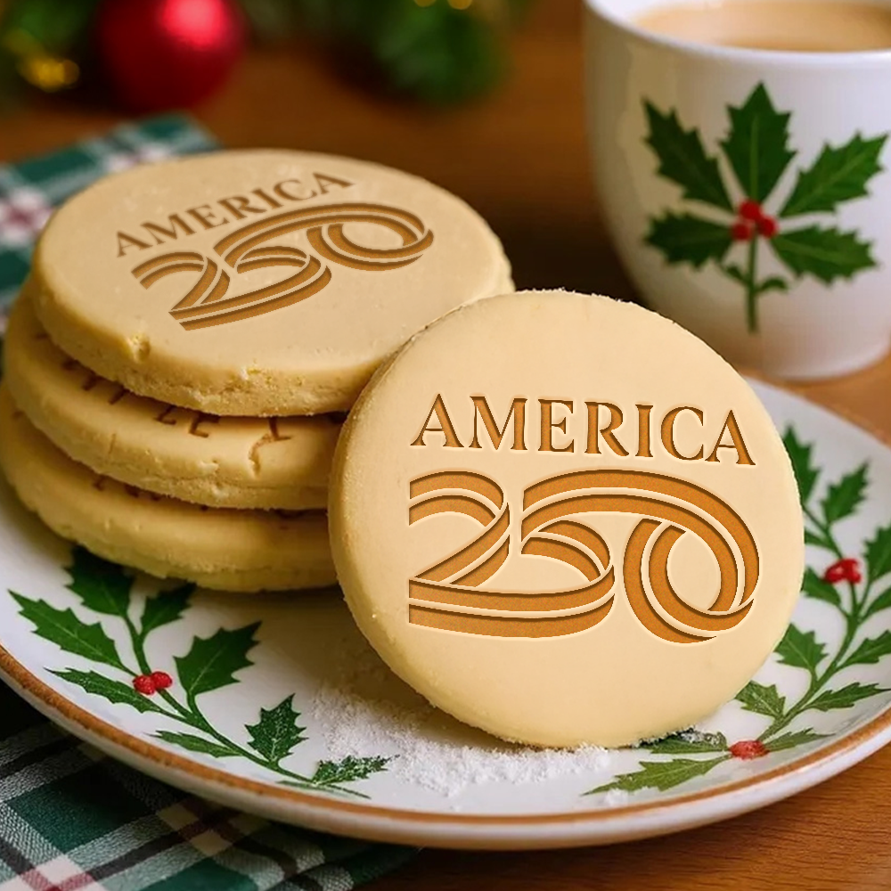 America 250 Years 1776-2026 Semiquincentennial Cookie Stamp HO82 900664