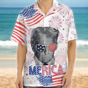 Trump 2025 Independence Day American Hawaii Shirt LM32 65255