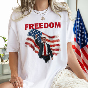 Freedom Stand With Charlie Kirk Bright Shirt HA75 64570