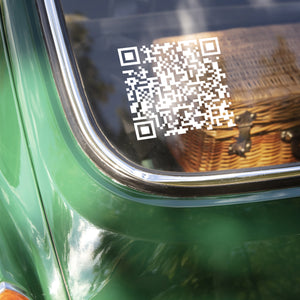 Funny QR President Trump 45 47 Dancing Car Window Decal Sticker TH10 64633