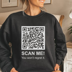 Funny Trump QR Code Dance - Scan me! Dark Shirt HA75 64178