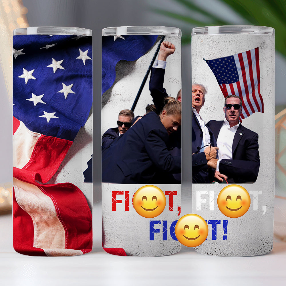 Trump Fi**t Fi**t Fi**t Skinny Tumbler TH10 63461