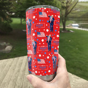 Personalized Trump Dancing Christmas Humorous Trump Tumbler HO82 65498