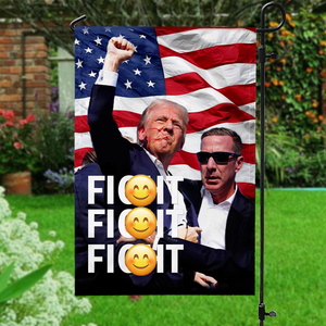 Donald Trump Fi**t Fi**t Fi**t Garden Flag TH10 63181