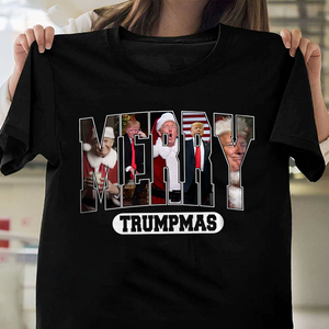 Merry Trumpmas Dark Shirt Funny Christmas Gift For Trump Lovers HA75 67072