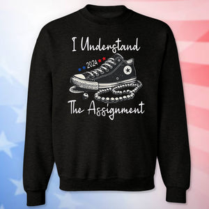 I Understand the Assignment Vote Blue Election Shirt HA75 63554