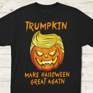 Trumpkin Make Halloween Great Again Trump 2024 Shirt HA75 63408