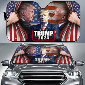 Trump 2024 Car Sunshade N369 62931