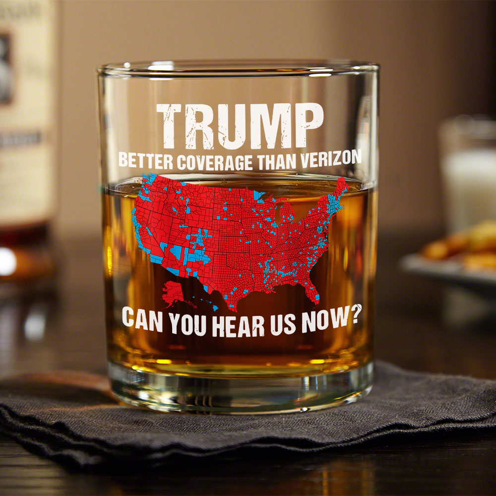 Perfect Gift For Trump Supporters Rock Glass 63737 TW