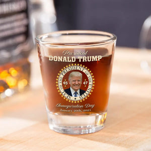 President Donald Trump Shot Glass HA75 63960