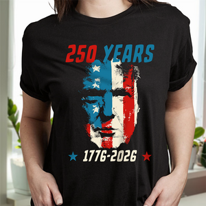 Donald Trump 250 Years 1776 - 2026 Dark Shirt TH10 898683
