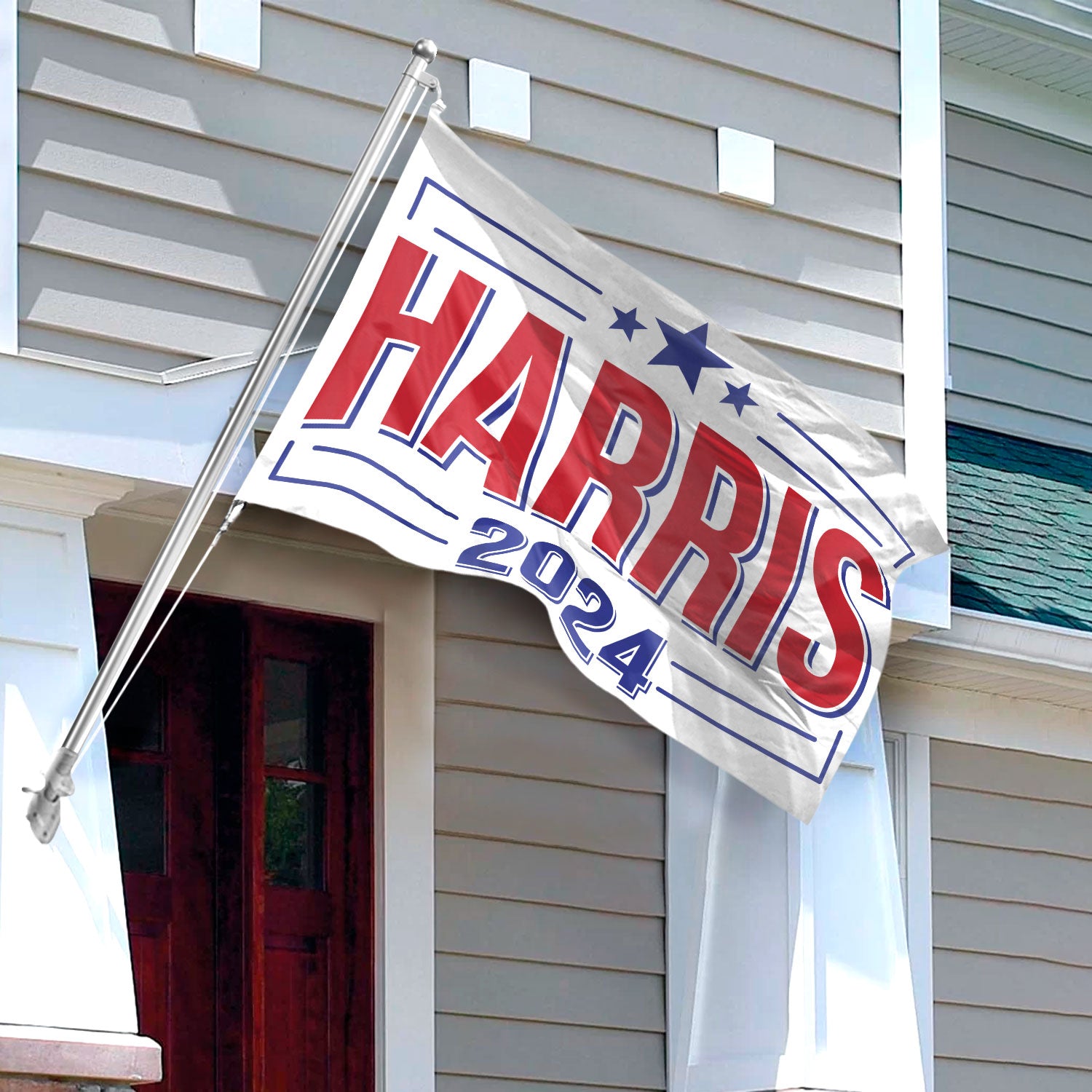 Personalized Kamala Harris Banner House Flag HO82 65152