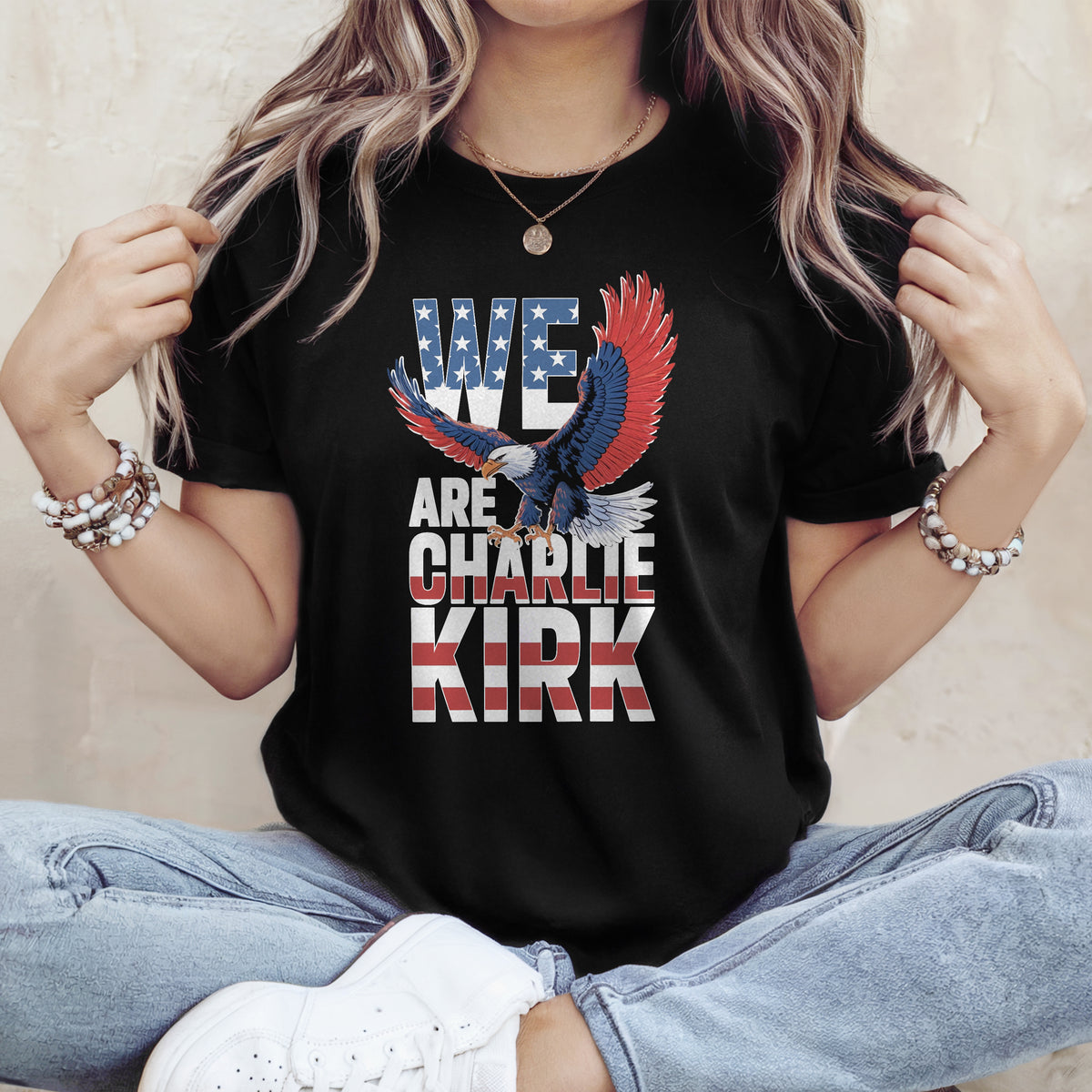 We Are Charlie Kirk American Patriot Dark Shirt HO82 65982