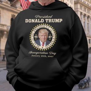 President Donald Trump Black Dark Shirt HA75 64060