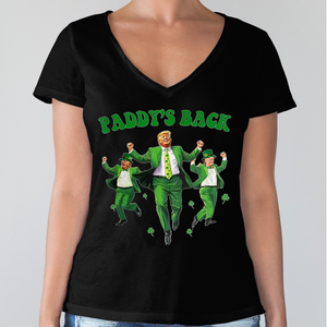 Trump Paddy's Back 2025 St. Patrick's Day Shirt LM32 65285