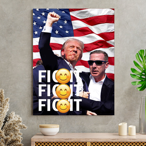 Donald Trump Fi**t Fi**t Fi**t Picture Frame Canvas Poster TH10 63411