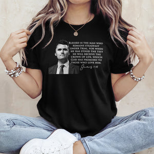 Charlie Kirk A True Patriot Biblical Dark Shirt HA75 64522