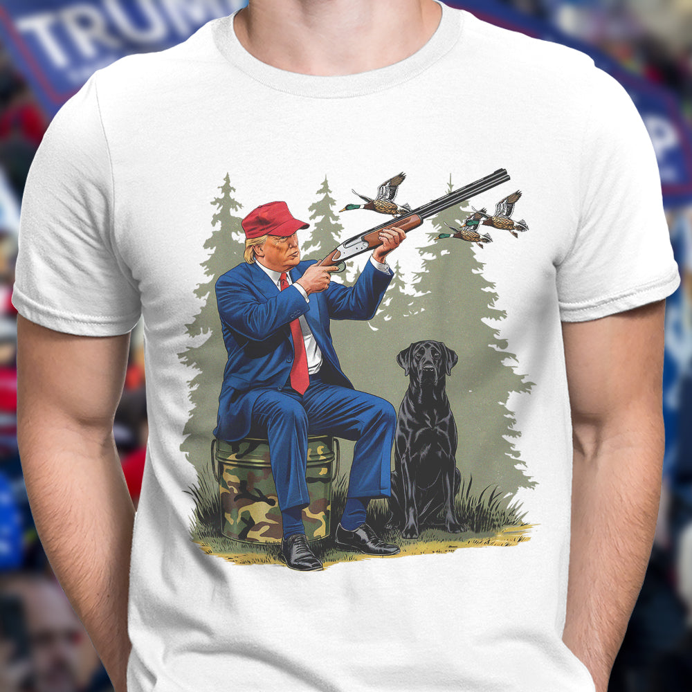 Trump Duck Hunting Bright Shirt HA75 63918