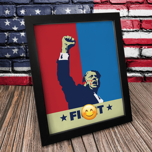 President Trump Fi**t Picture Frame DM01 63185