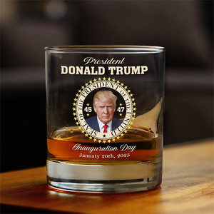 President Donald Trump Whisky Glass HA75 63958