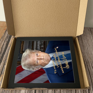 47th US President Donald Trump Photo Picture Frame HA75 67292