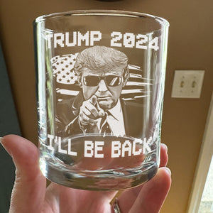 I've Come Back Trump - Love For Our Country Is What Matters Most Rock Glass HA75 63769