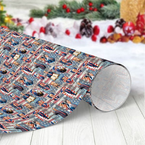 Trump Cartoon MAGA Funny Wrapping Paper - Unique Gift LM32 63971