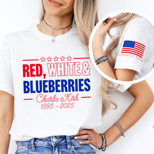 Red, White & Blueberries Charlie Kirk Shirt TH10 64519