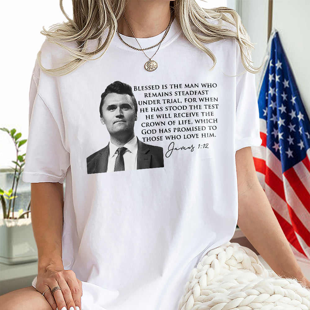 Charlie Kirk A True Patriot Biblical Bright Shirt HA75 64520