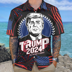 Trump 2024 The Patriot’s Choice Hawaiian Shirt DM01 62859