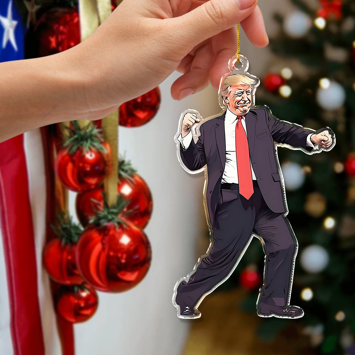 President Trump Acrylic Ornament TH10 64021