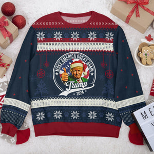 Donald Trump Make America Great Again Ugly Sweater TH10 64085