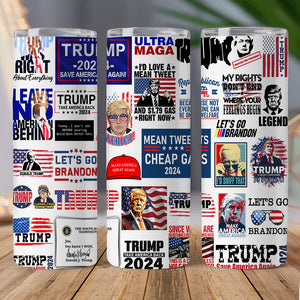 Trump 2024 MAGA Skinny Tumbler TH10 62993