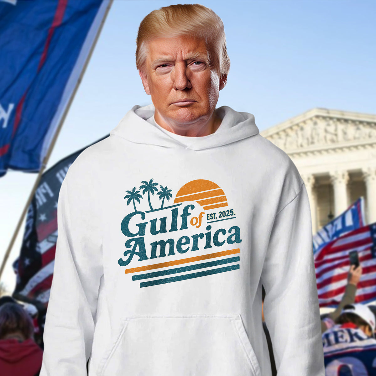 Gulf Of America Bright Shirt Funny Gift LM32 65343