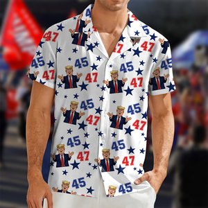 Funny Trump 45 47 Hawaii Shirt Gift For Trump Supporters HA75 64272