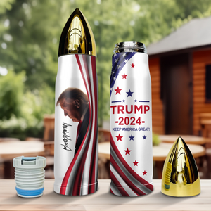 Keep America Great President Trump 2024 Bullet Tumbler N304 HA75 62872